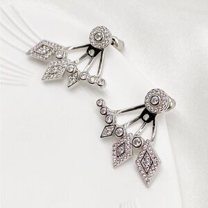 Cubic Zirconia Ear Jacket